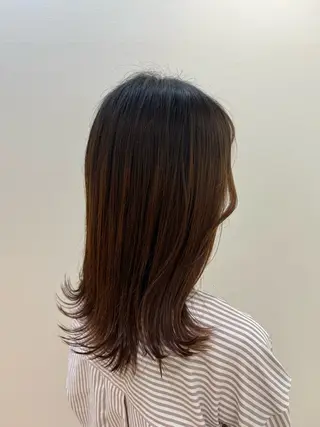 セミロング 森谷 大河のヘアスタイル