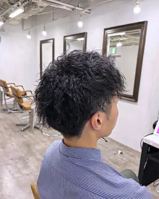 パーマ メンズ 💜垢抜けメンズパー マ💜Sakuraのヘアスタイル