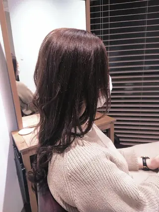 カラー ロング ハイライト⭐️上野 高広のヘアスタイル