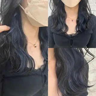 ロング カラー エクステ＆艶カラー 🎀YURINA🎀のヘアスタイル