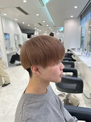 ショート カラー メンズ 🐺韓国風メンズ特化 あさひ🐺のヘアスタイル