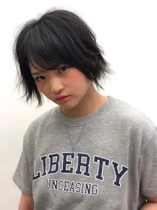 ショート ヘアアレンジ GranCieux 水戸/まつパ🧡黒柳のマツエク・マツパデザイン