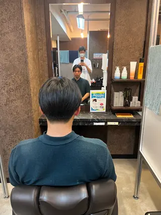 ミディアム メンズ 清水 寧生のヘアスタイル