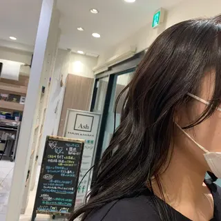 セミロング カラー ヘアアレンジ 小白井 由美のヘアスタイル