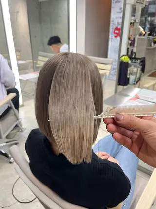 ショート カラー 【毎朝セット3分】 メンズパーマ　真人のヘアスタイル