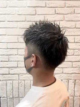 ショート メンズ 🦉静かに過ごしたい 方、個室席🦉タナカのヘアスタイル