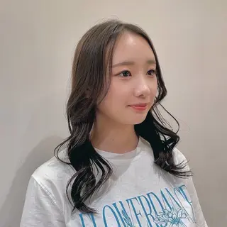 ロング パーマ ‪・カット/ SARAのヘアスタイル
