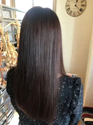 ロング 青木 啓輔のヘアスタイル