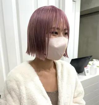 ショート カラー パーマ ヘアアレンジ メンズ ササキカズマ〻透明感 〻色落ち〻赤み消しのヘアスタイル