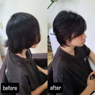 メンズ シ マのヘアスタイル