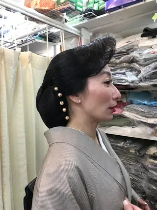 ヘアアレンジ 上辻 博司のヘアスタイル