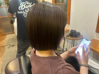 ショート つくばUtooe's 石田桃花のヘアスタイル