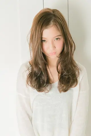 ロング カラー シンヤヘアーズ 泉大津本店のヘアスタイル