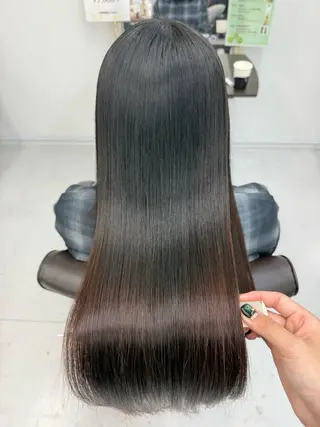 ロング 山崎結菜 髪質改善💎のヘアスタイル