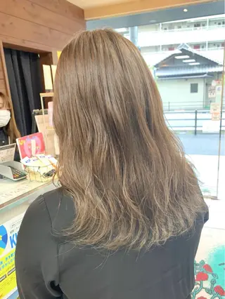 ミディアム 🫧艶髪カラー🫧 森本くるみのヘアスタイル