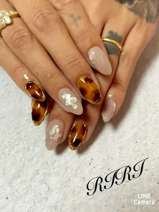 ネイル riri オーナーのネイルデザイン