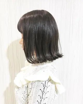 ミディアム カラー ヘアアレンジ ✨艶髪✨透明感✨ 山内大樹のヘアスタイル