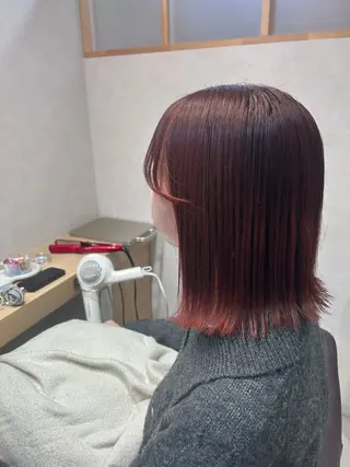 セミロング Mao 🎀bob Oliveカラー🌿のヘアスタイル