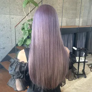 カラー 🍓垢抜けハイトーン 🍓HINAのヘアスタイル