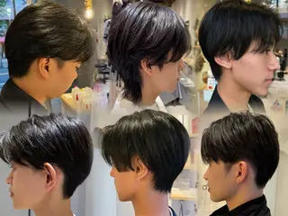 ショート メンズ 藤崎百道メンズカット Zina/森井唯央のヘアスタイル