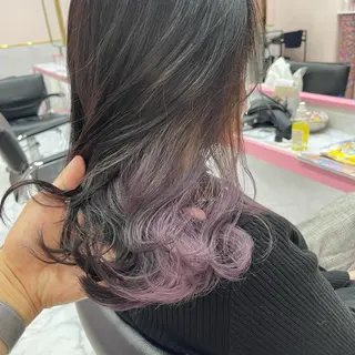 ミディアム カラー 店長 小池アキトのヘアスタイル