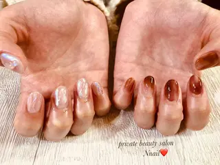 ネイル 🌿Nnail🌿 プライベートサロンのネイルデザイン