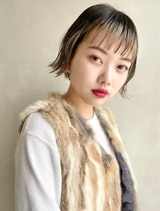 ショート カラー カラー系/カット特化 🟠オオタキマサシのヘアスタイル