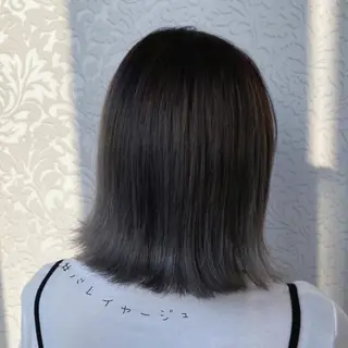 ミディアム カラー 顔周りカット/透明感 カラー🤍大塚蛍のヘアスタイル