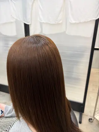 パーマ 縮毛矯正/ 豊島怜のヘアスタイル