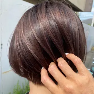ショート カラー 惣木 菜穂のヘアスタイル