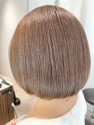 ショート ✨透明感カラー✨ ✨小顔カット✨山木のヘアスタイル