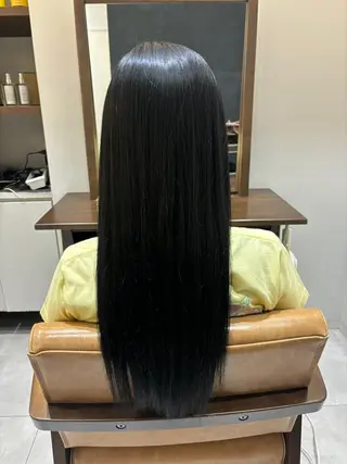 ロング カラー mit セン北のヘアスタイル