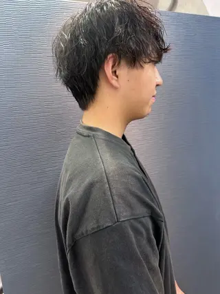 パーマ Noyヨシモト ヒロトのヘアスタイル