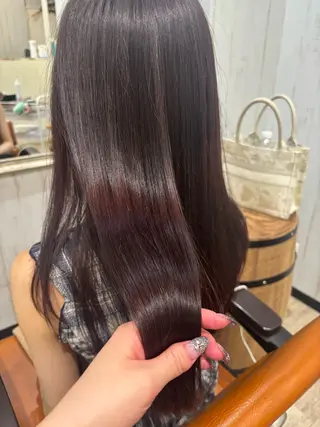 ロング カラー リト /渋谷/ハイトーンのヘアスタイル