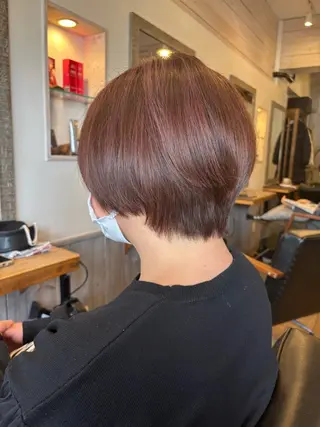 ショート カラー BRUNO.hair salon所属・kimiwada maiのヘアスタイル