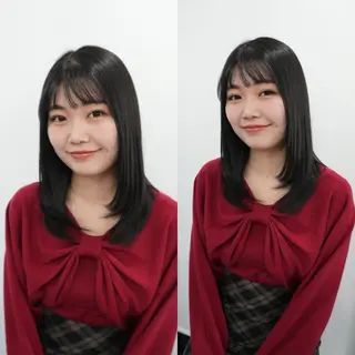 ロング Endearing 銀座/レイヤーカットのヘアスタイル