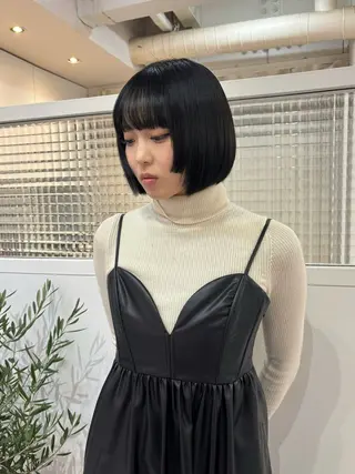 ショート 韓国レイヤー/ヘア カラー🎀ayamiのヘアスタイル