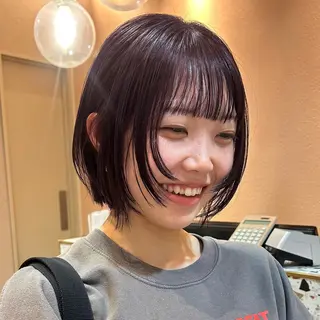 ショート カラー 🐢ダブルカラー🐢 透明感/このかのヘアスタイル