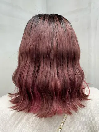 ミディアム ヘアアレンジ ALLEN hair /まなのヘアスタイル