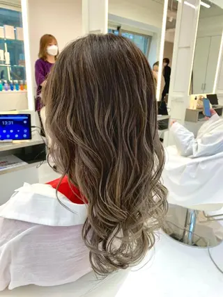 ロング カラー 💈髪質改善メニュー 佐藤 萌💈のヘアスタイル
