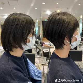 ショート 大人ショート特化/ カットモデル/表参道のヘアスタイル