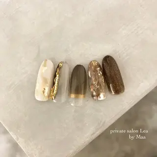 ネイル private_ salon.Leaのネイルデザイン