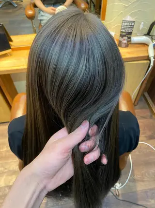 ロング カラー パーマ ヘアアレンジ メンズ キッズ ネイル マツエク・マツパ 🌈髪質改善・美髪矯 正・平野瀬乃🌈のヘアスタイル