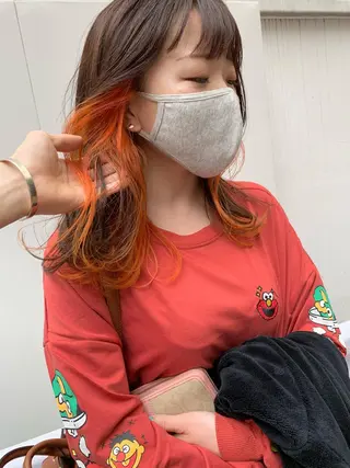 ロング カラー tension 【テンション】のヘアスタイル