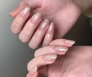 ネイル By moonネイル 🌷ワンホン/韓国風のネイルデザイン