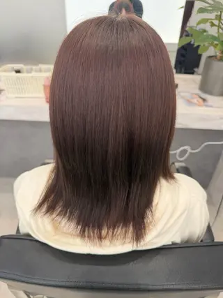 カラー 中山 朱のヘアスタイル