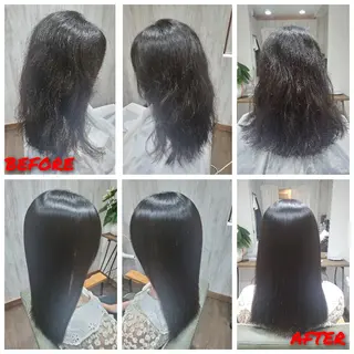 ロング 個室美容室 TOMO 美髪縮毛✨のヘアスタイル