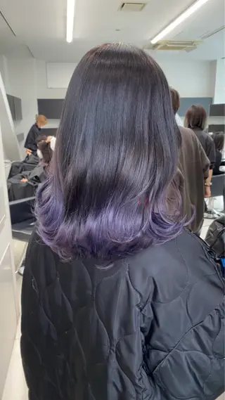 ミディアム カラー ⭐️無料！カット モデル募集⭐️夕貴のヘアスタイル