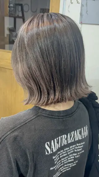 ショート ボブ人気No,1✨ TAME副店長のヘアスタイル