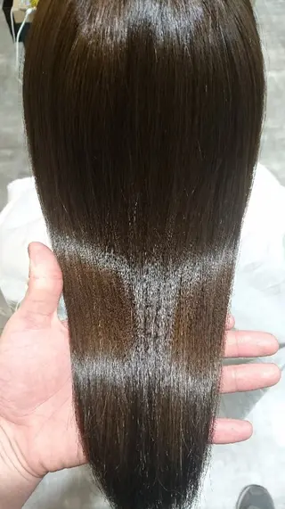 ミディアム 東梅田/美髪矯正/ 大貫一輝のヘアスタイル